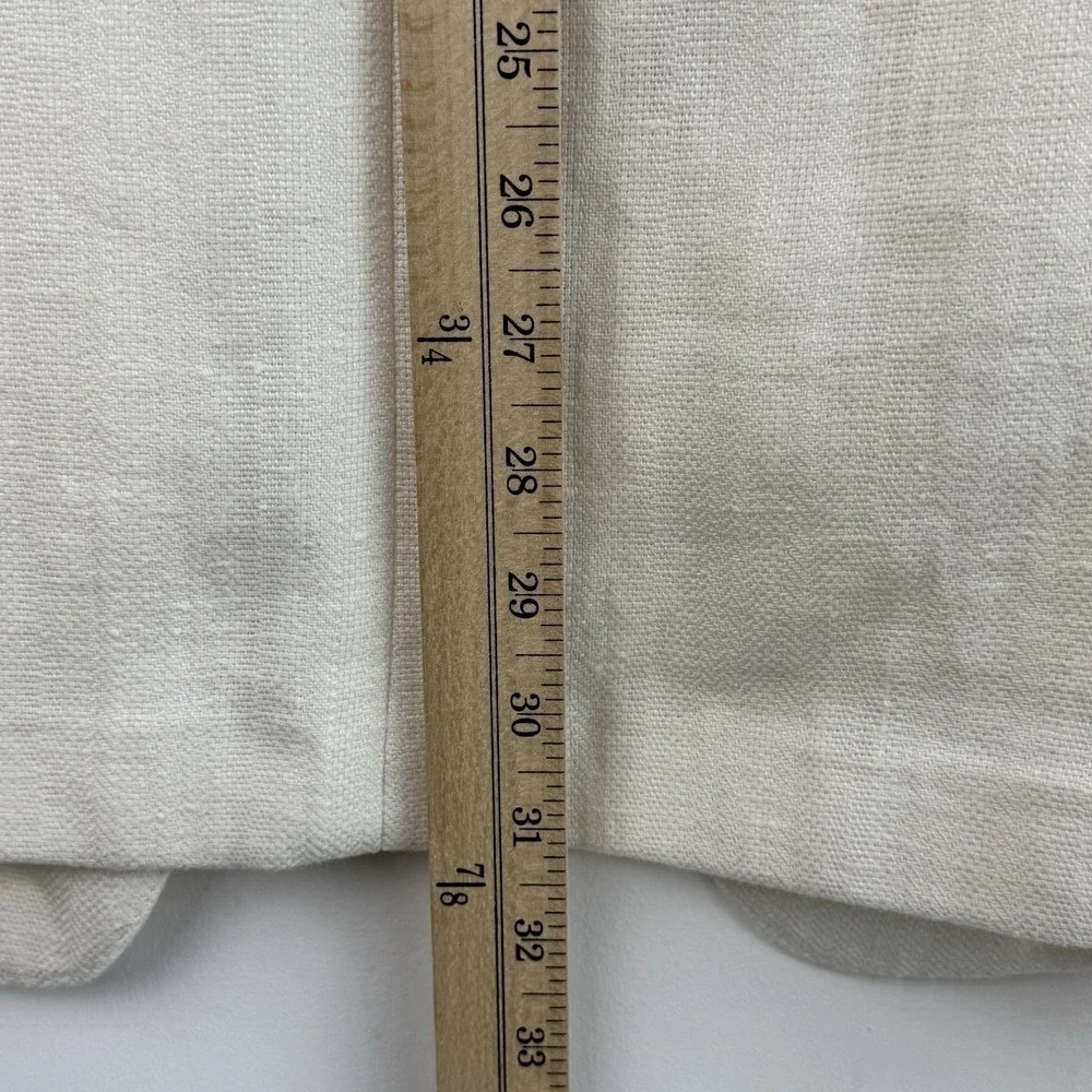 Todd Snyder Linen Sutton Blazer Mens 40L White Herringbone Beach Wedding NWT